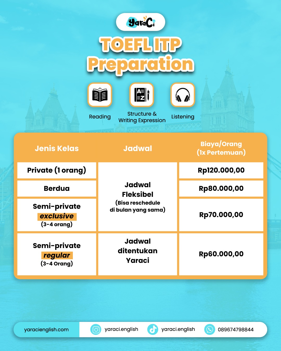 TOEFL ITP Preparation