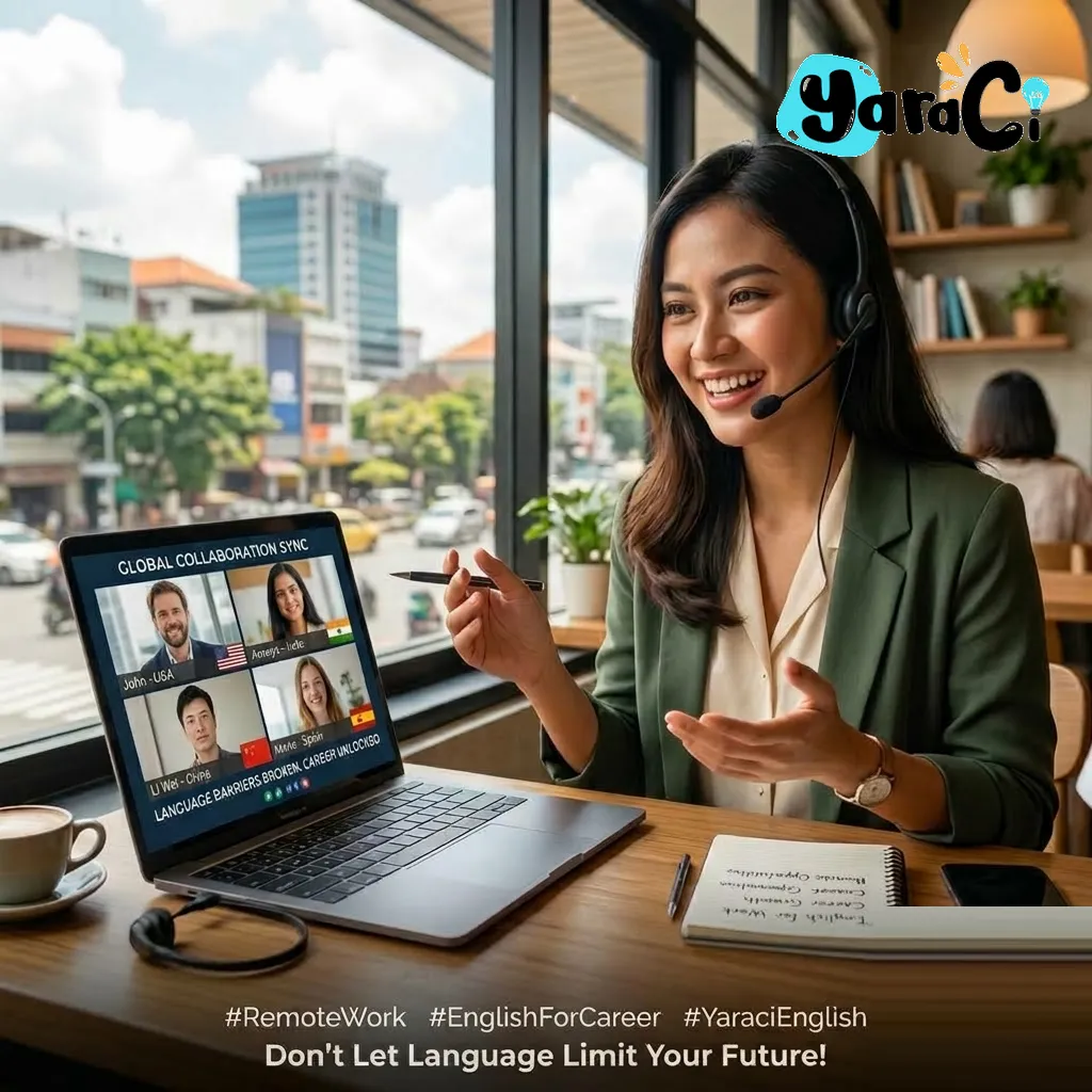 Jangan Biarkan Bahasa Membatasi Karirmu: Mengapa Pekerja Jarak Jauh (Remote Worker) Wajib Menguasai Bahasa Inggris